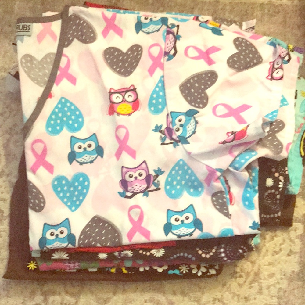 Lot of XL scrub tops